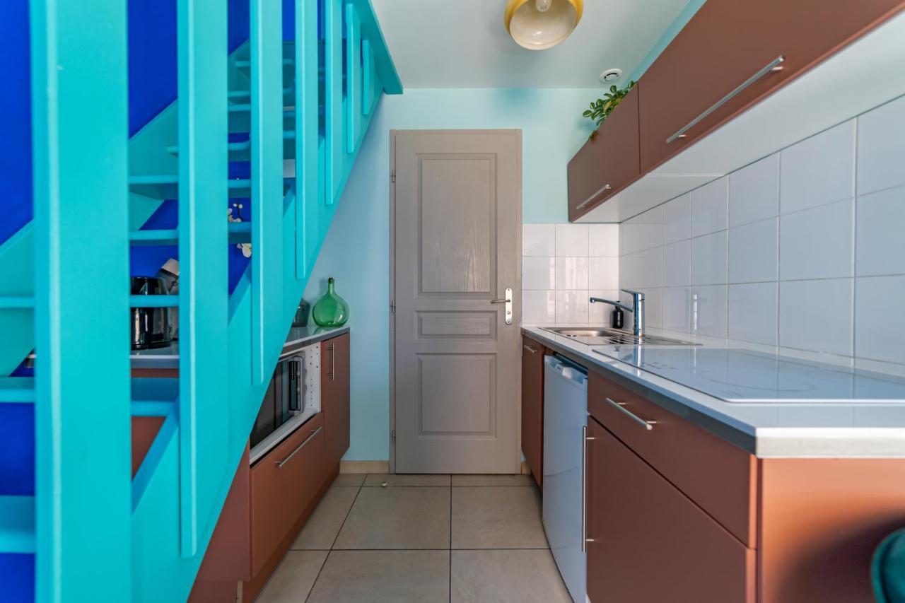 Le Reve Bleu Majorelle - Duplex Sur Les Toits - Une Nuit A Nimes Luaran gambar