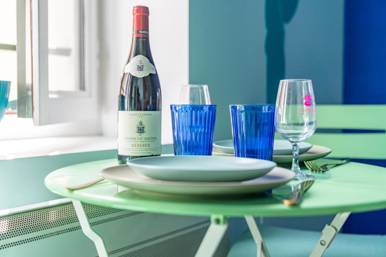 Le Reve Bleu Majorelle - Duplex Sur Les Toits - Une Nuit A Nimes Luaran gambar